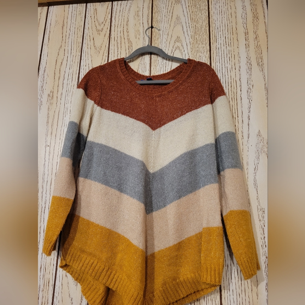 Striped Multicolor Women's Sweater